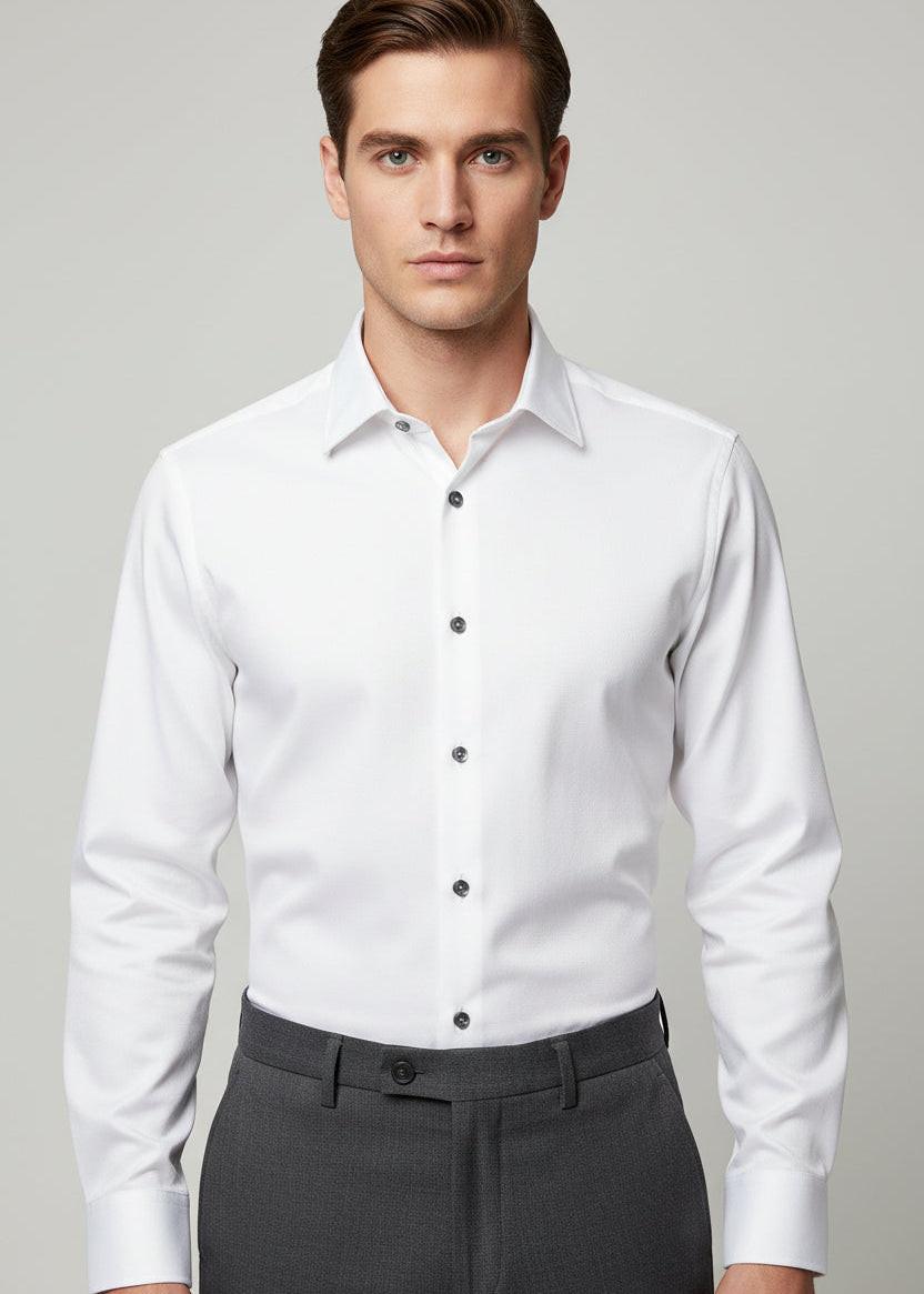 The Athleshirt - Cotton Knit White Shirt
