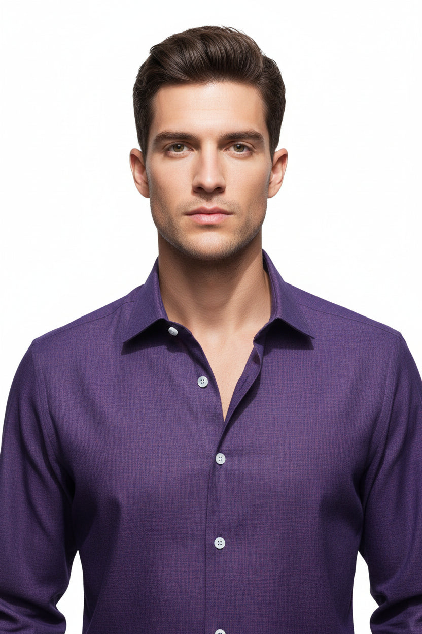 Purple Flannel Shirt