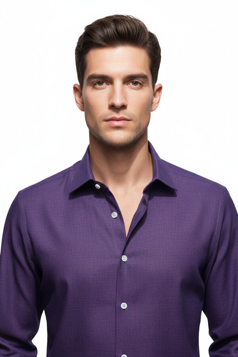 Purple Flannel Shirt