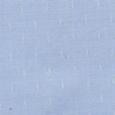 Light Grey Blue Smooth Dobby Weave Classic Custom Shirt - Just White Shirts