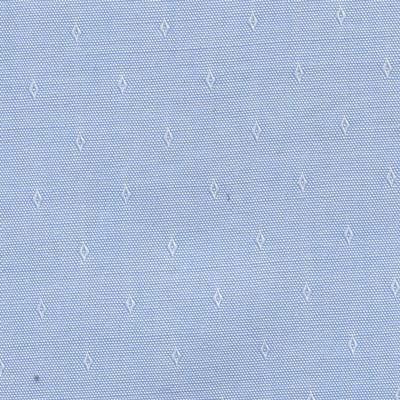 Light Grey Blue Smooth Dobby Weave Classic Custom Shirt - Just White Shirts