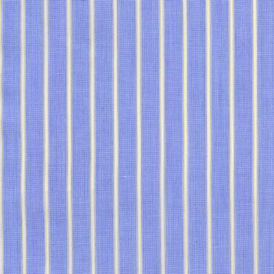 Mid Blue End on End Ground with Yellow Stripes Classic Custom Shirt 100c 60*60 Sas730a - Just White Shirts