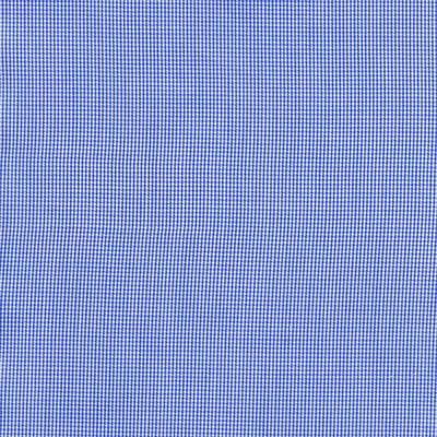 Mid blue Micro Houndstooth Classic Custom Shirt 100c 100*120 Sar018b - Just White Shirts