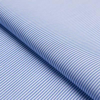 Navy Stripe Shirt - Just White Shirts