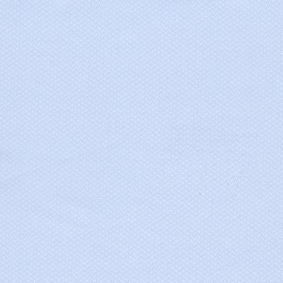 Printed Solid White Fabric with Sky Blue Basketweave Pattern Classic Custom Shirt - Just White Shirts