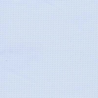 Printed Solid White Fabric with Sky Blue Geometric Pattern Classic Custom Shirt - Just White Shirts