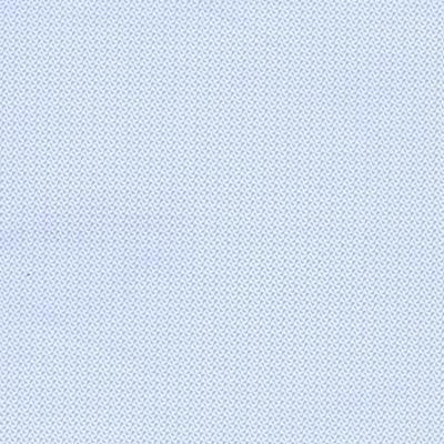 Printed Solid White Fabric with Sky Blue Geometric Pattern Classic Custom Shirt - Just White Shirts
