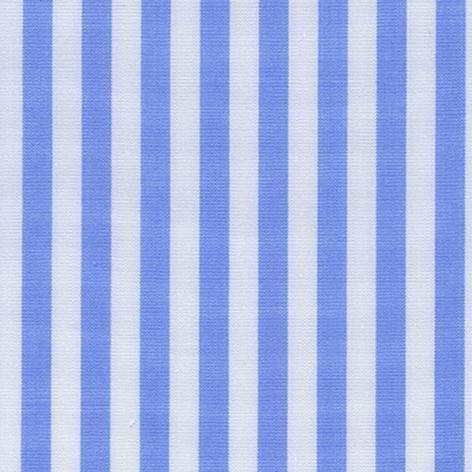 Sky Blue and White Butcher Stripe Classic Custom Shirt 100c 140/2*70 Sap032a - Just White Shirts