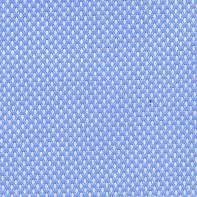 Sky Blue Diamond Weave Bold Textured Jacquard Classic Custom Shirt - Just White Shirts