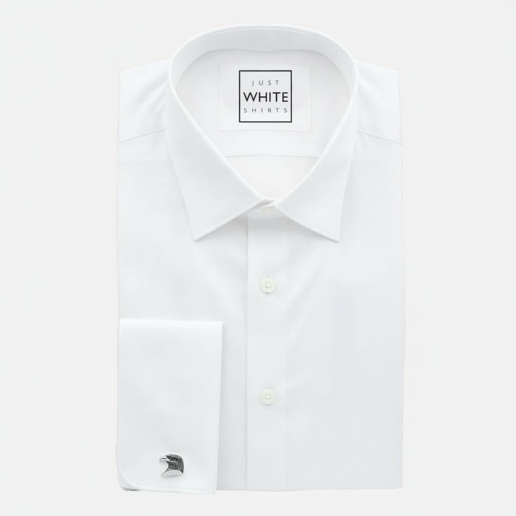 White French Cuff Dress Shirts | Non-Iron Egyptian Cotton Shirt