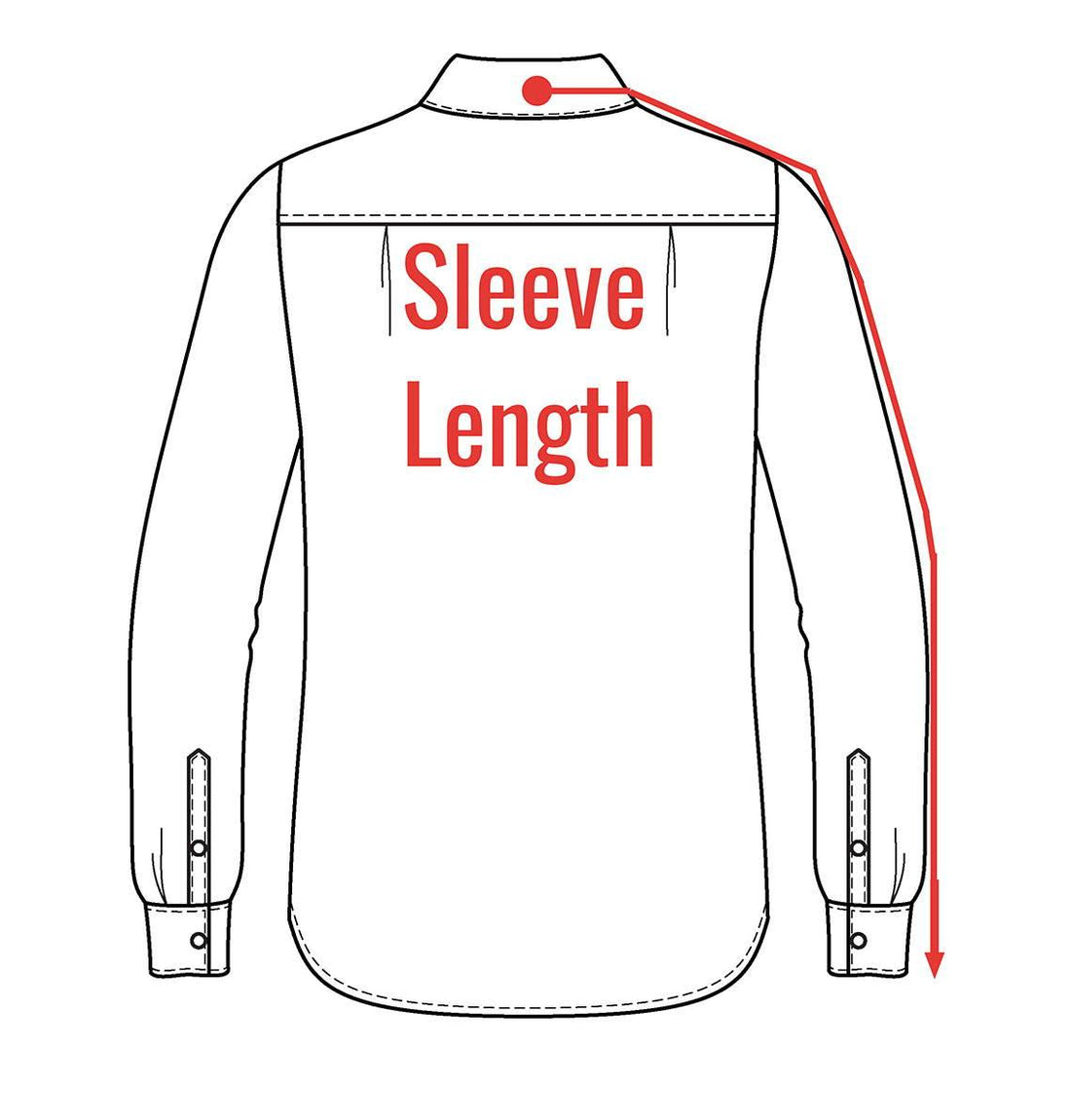 How to Measure your Shirt Sleeve Length Just White Shirts How to Measure your Shirt Sleeve Length Just White Shirts