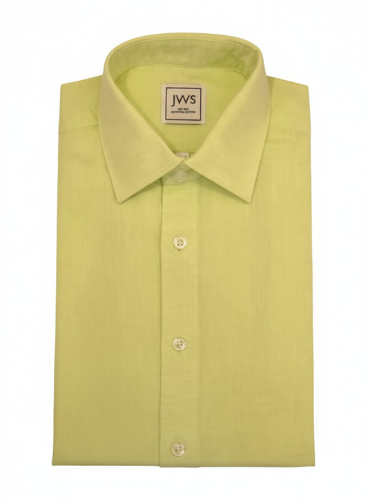 Solid Mint Linen Casual Shirt
