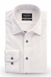The Athleshirt - Cotton Knit White Shirt