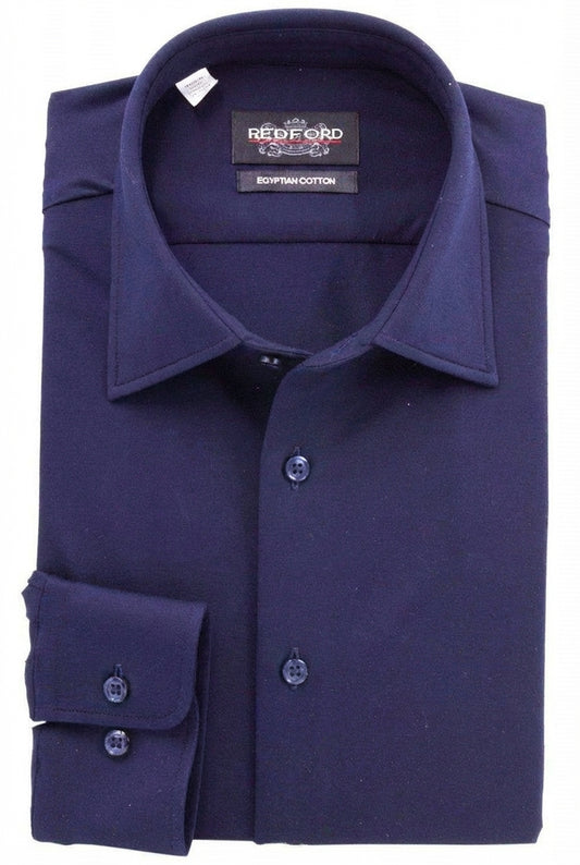 The Athleshirt - Cotton Knit Navy Blue