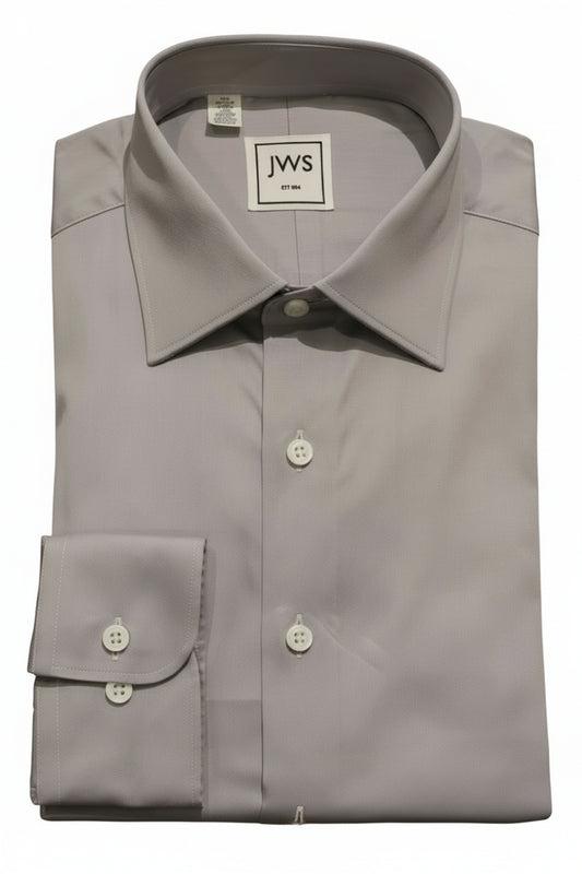 Solid silver Grey cotton lycra  shirt