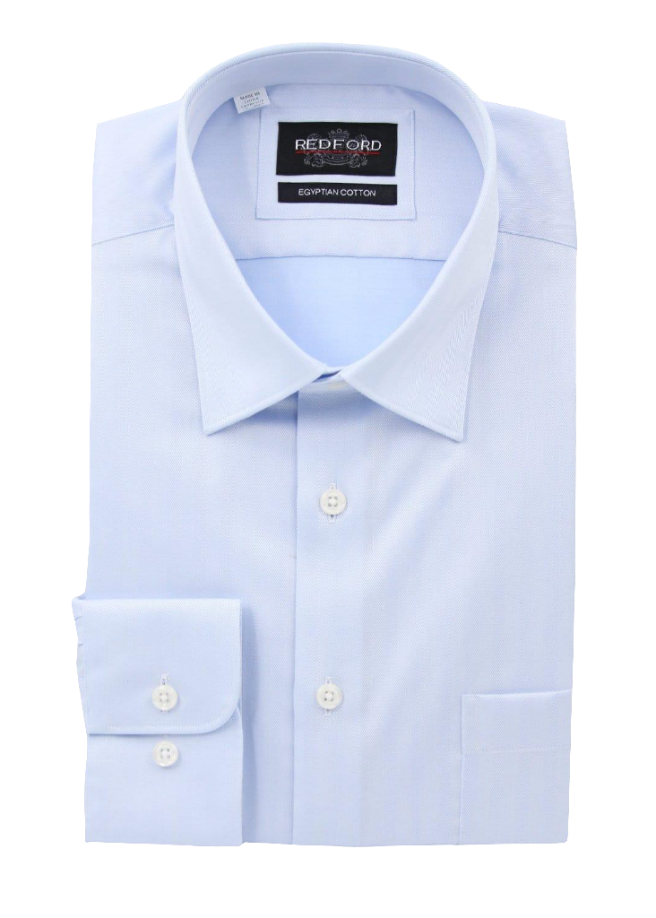 Non-Iron Solid Light Blue Shirt