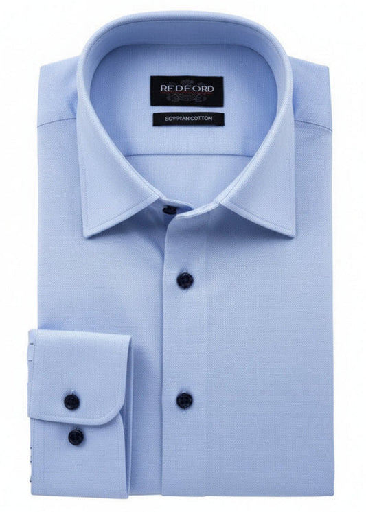 The Athleshirt - Cotton Knit Sky Blue