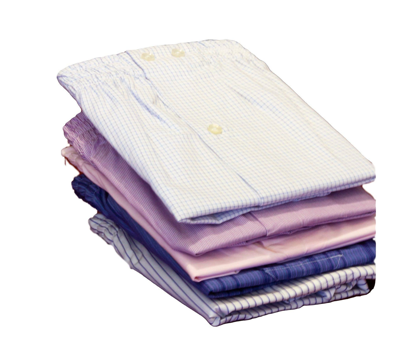Assorted Set of 5 Boxer - Just White Shirts