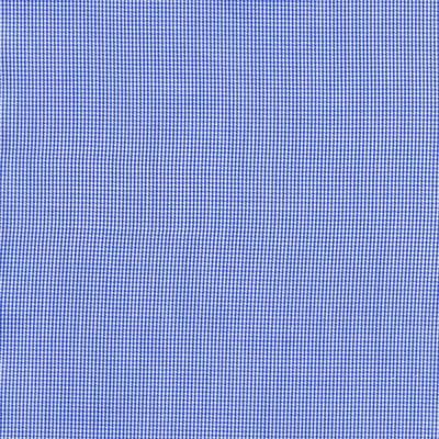 Mid blue Micro Houndstooth Classic Custom Shirt 100c 100*120 Sar018b - Just White Shirts