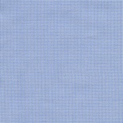 Mid Blue Textured Houndstooth Jacquard Weave Classic Custom Shirt 100c 80/2+80/80*2+8 0/8 Sas1039 - Just White Shirts