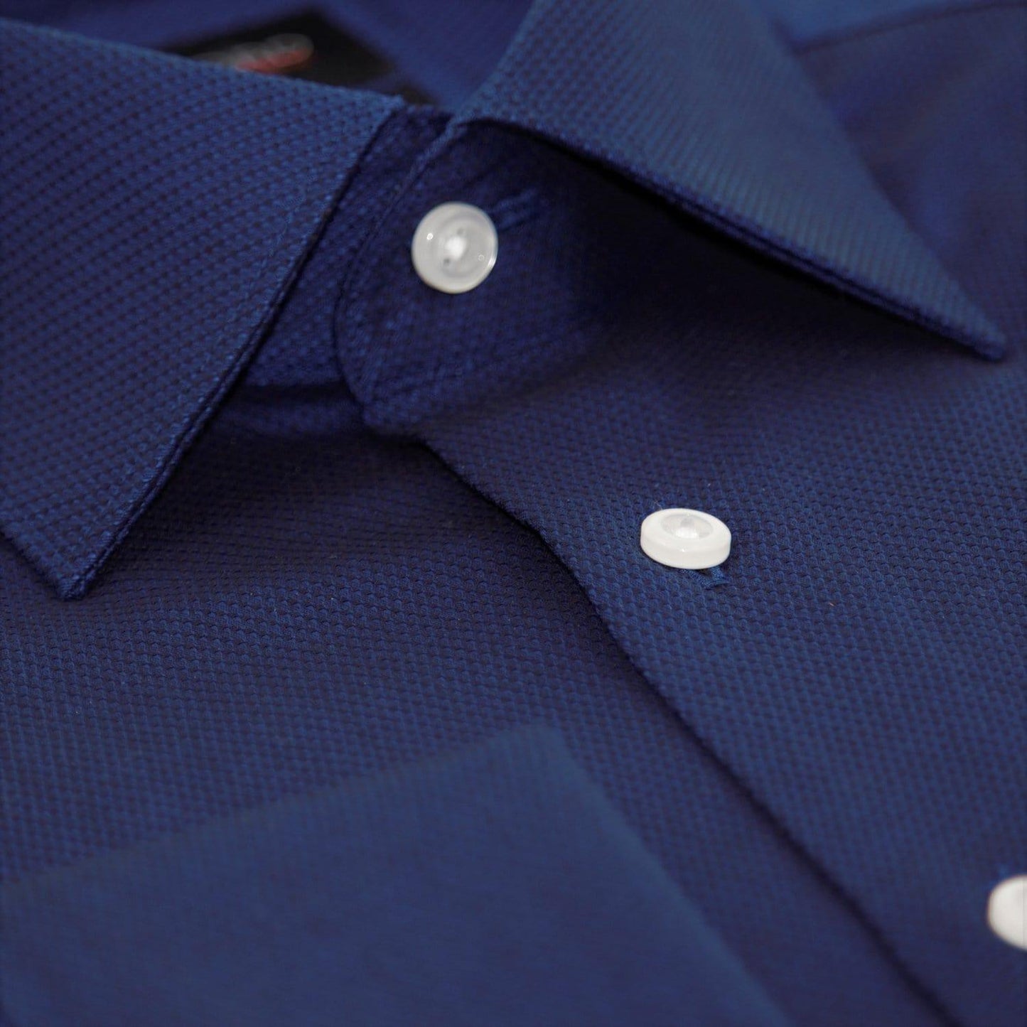 Oxford Navy Shirt - Just White Shirts