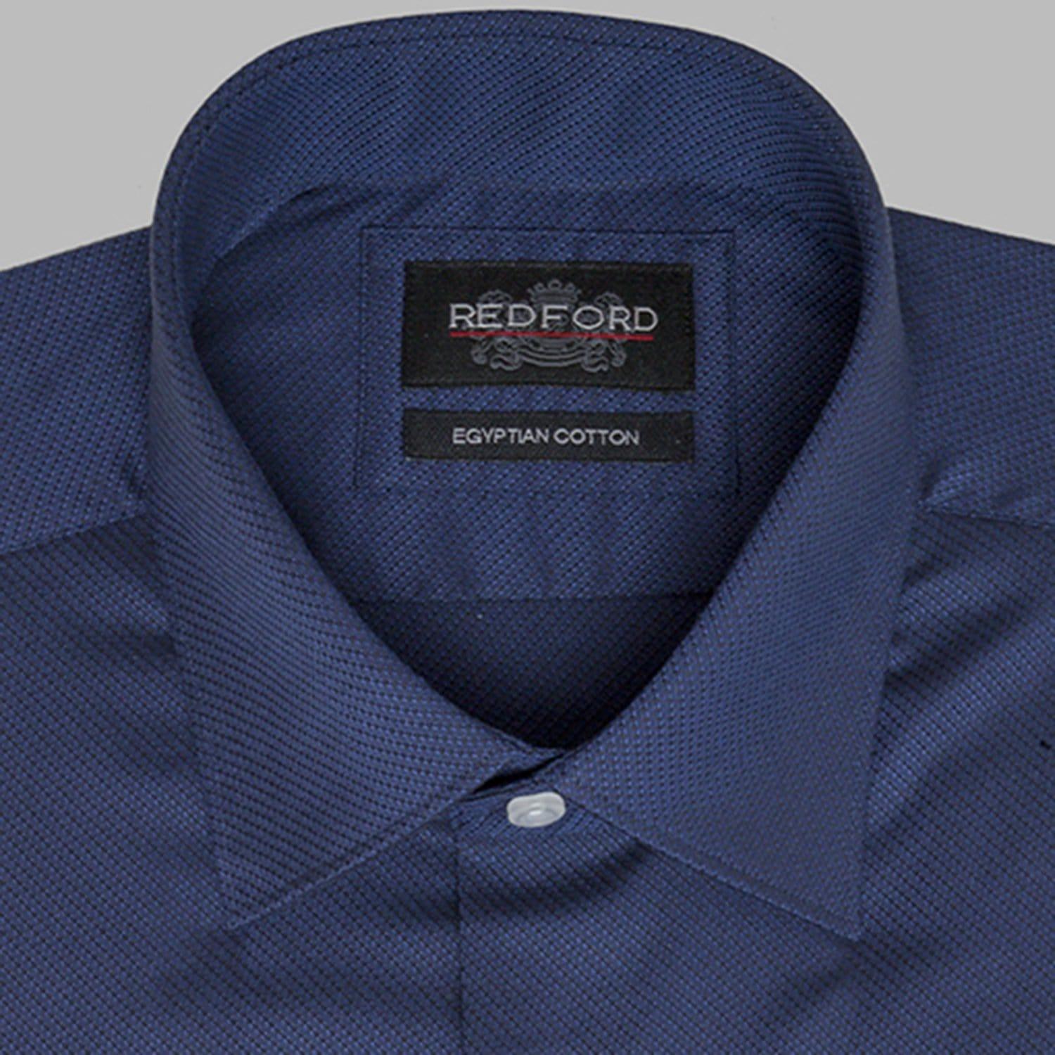 Oxford Navy Shirt - Just White Shirts