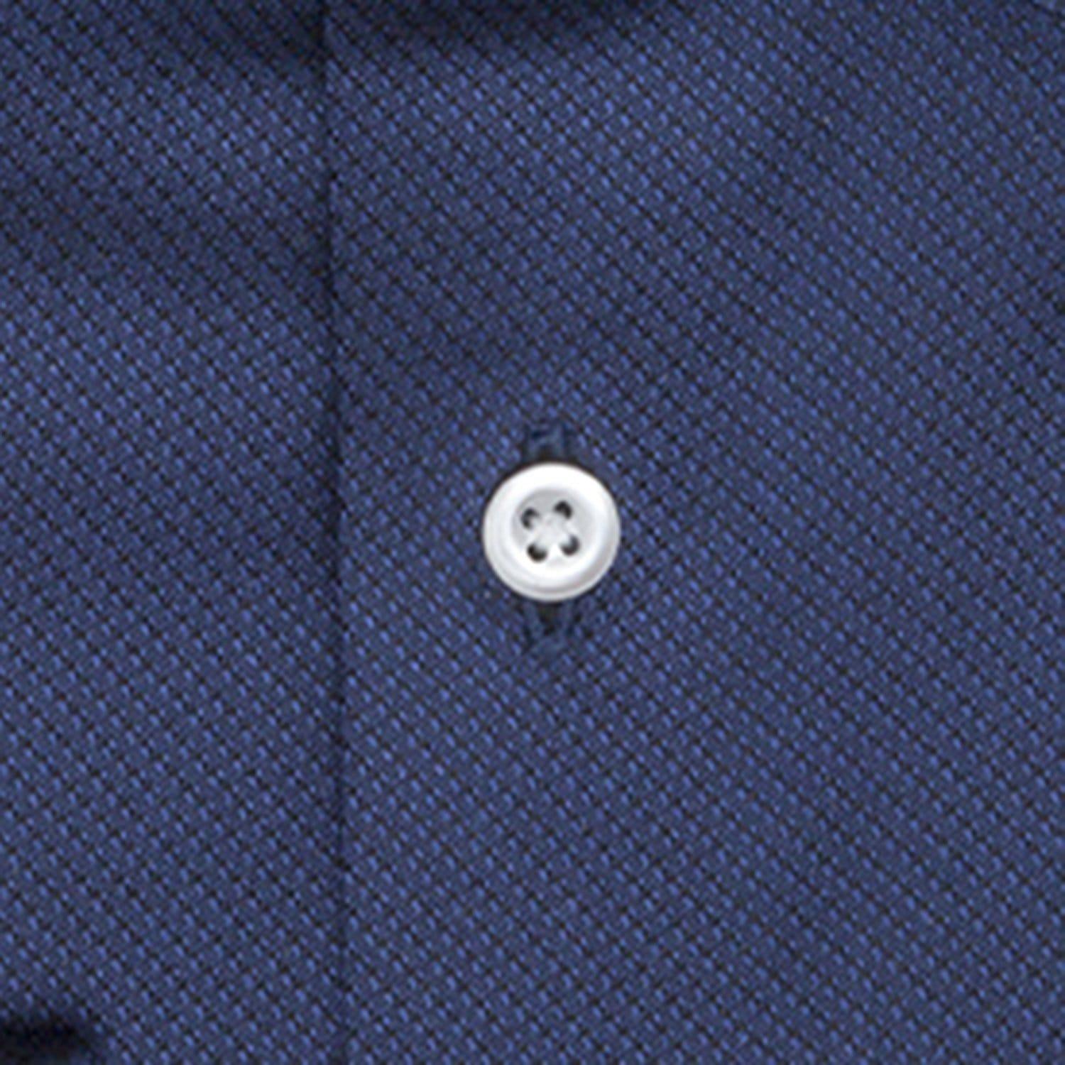 Oxford Navy Shirt - Just White Shirts