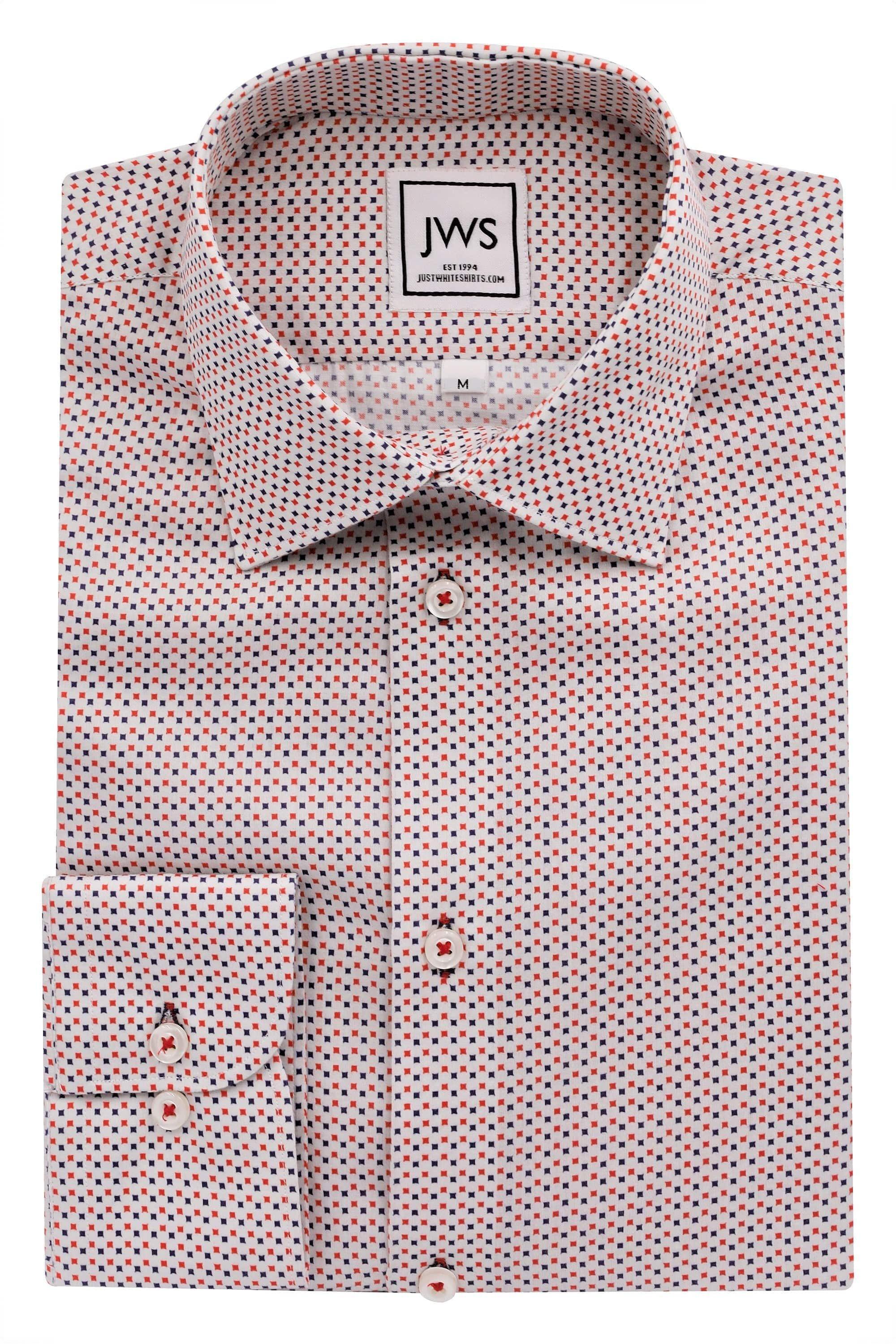 RED BLACK STAR - Just White Shirts