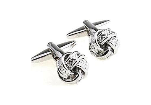 Silver Not Cuff links For Men's - Just White Shirts