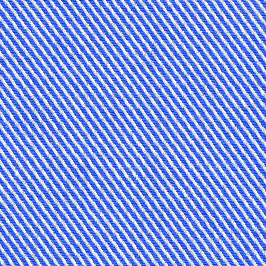 Solid Navy French Twill Classic Custom Shirt 100c 80/2*40 Saq224a - Just White Shirts