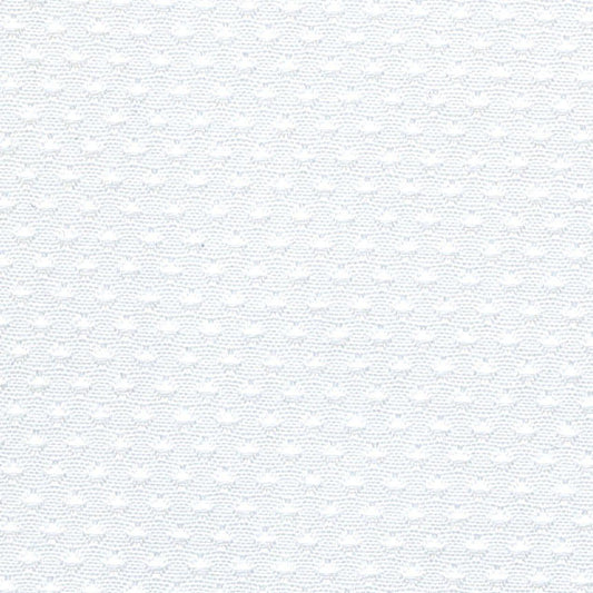 Solid White Tone on Tone Textured Jacquard Weave Classic Custom Shirt 100c 80/2*80/2 Saq984a - Just White Shirts