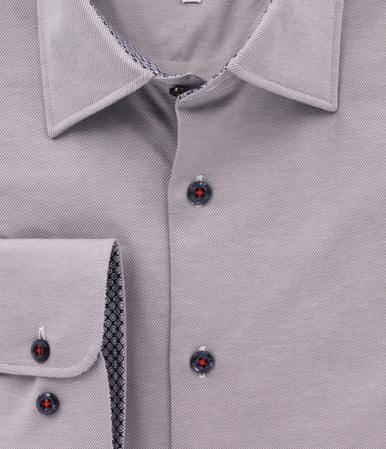 The Athleshirt - Cotton Knit Light Grey - Just White Shirts