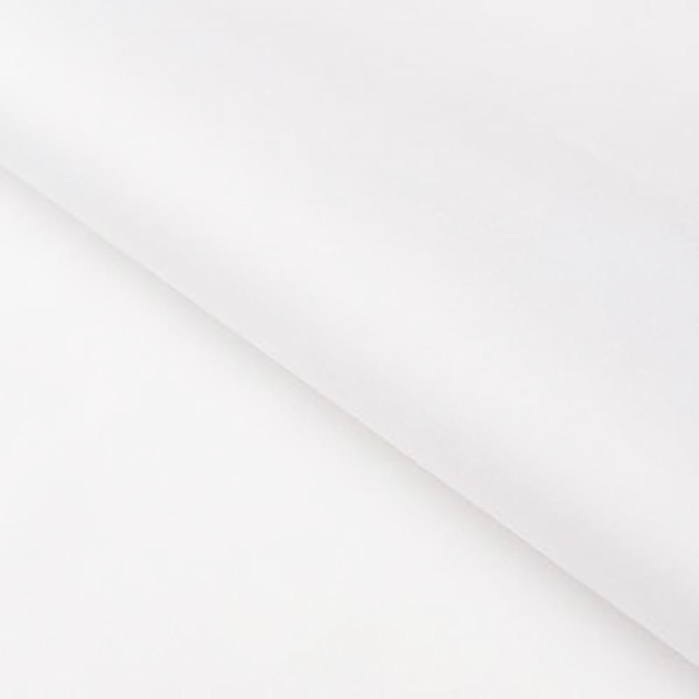 White Egyptian Cotton Non Iron Dress Shirt, Mandarin Collar and Adjustable Button Cuffs - Just White Shirts